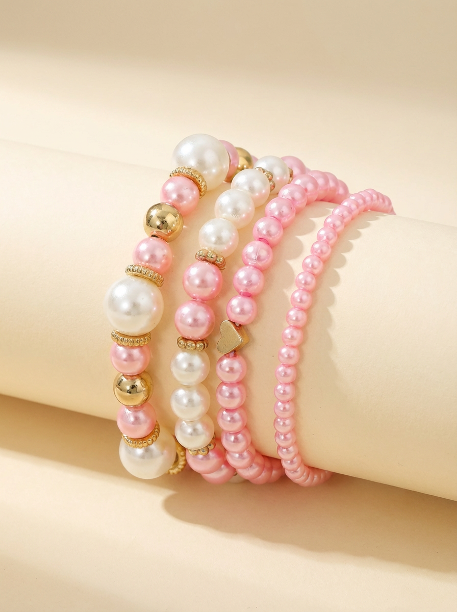 LOVELLE™ - PEARL BRACELET SET