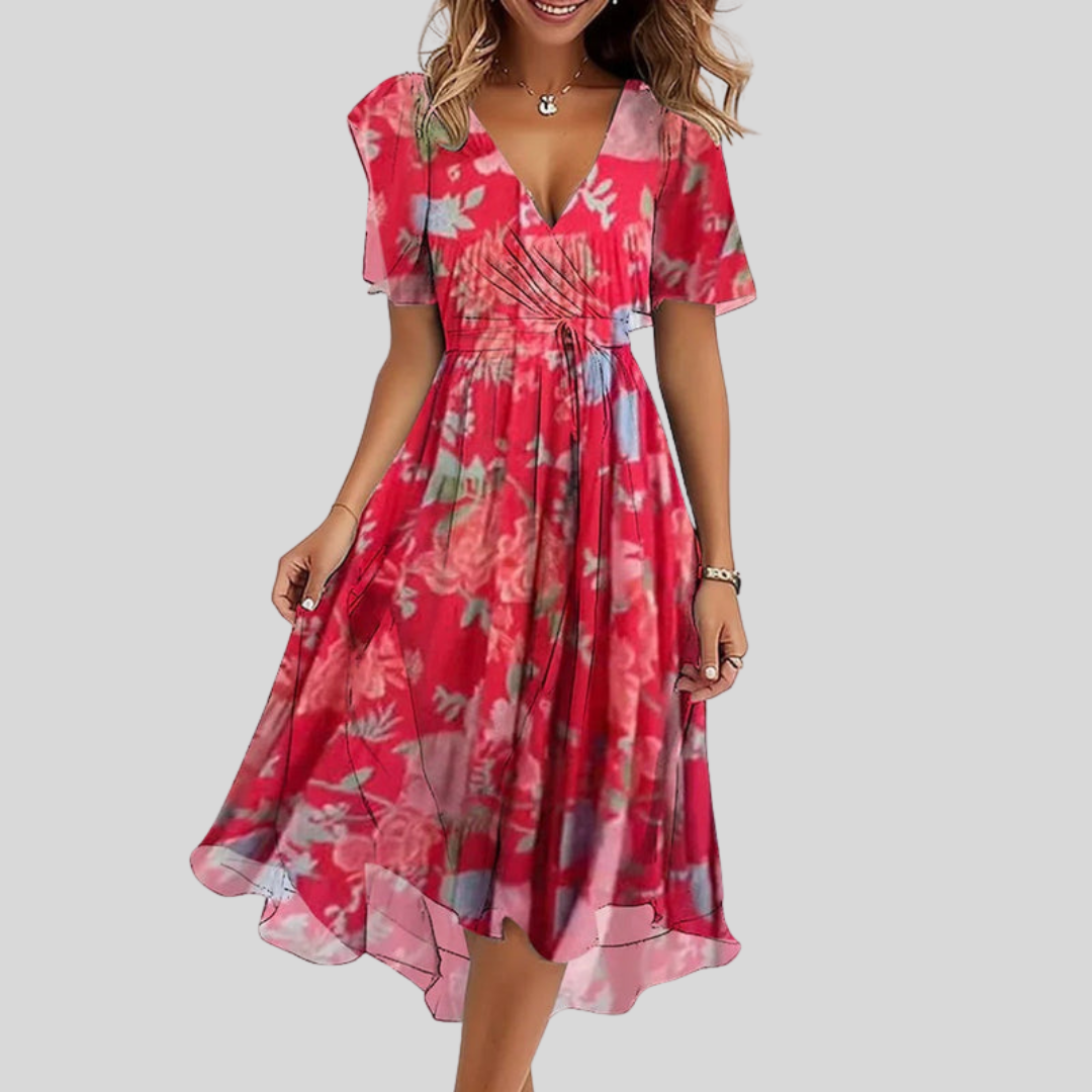 MARIELLE™ - FLUID FLOW DRESS