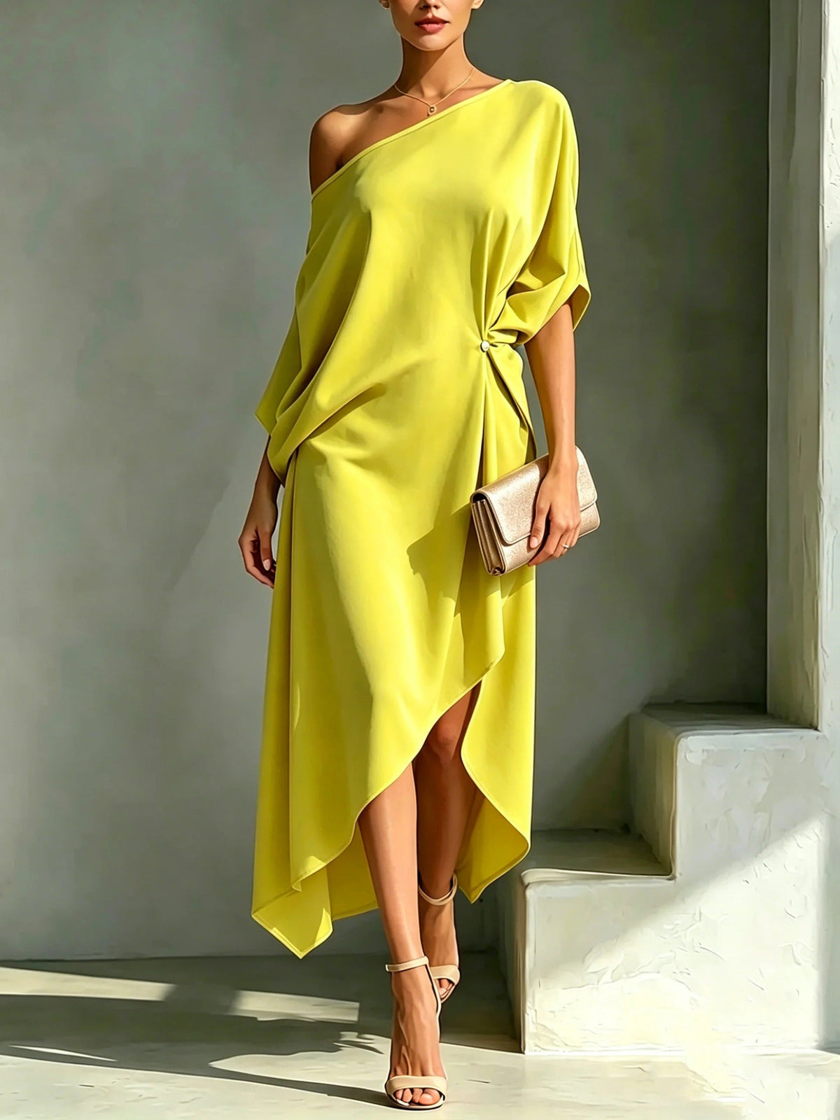 CAMILA™ - ASYMMETRIC ELEGANT DRESS