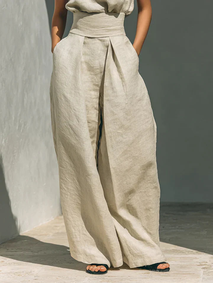 FLOR™ - MINIMALIST TANK & TROUSERS SET