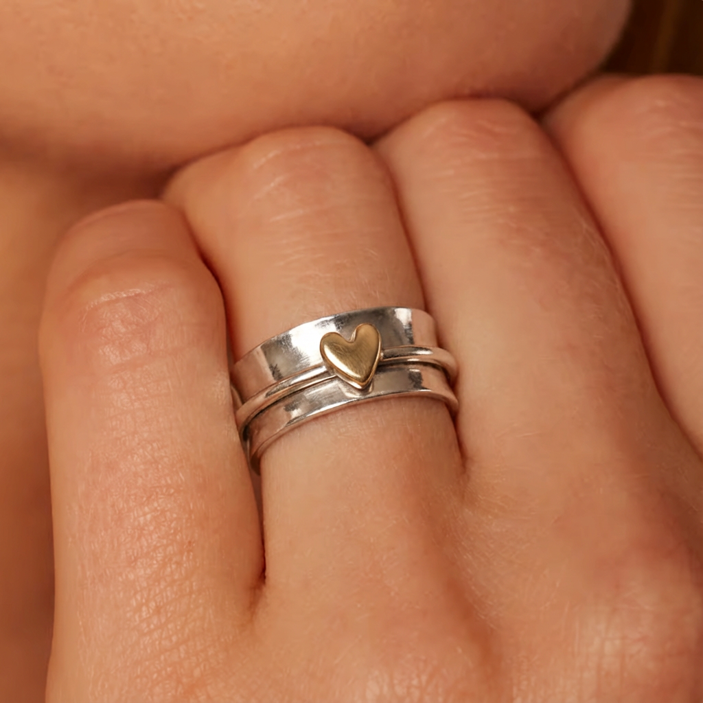 HEARTGOLD™ - GOLD PLATED HEART RING