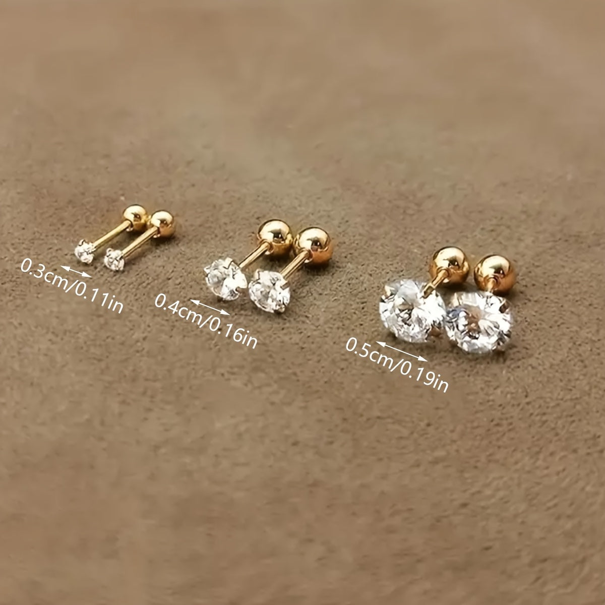 TRIOSPARK™ - ELEGANT EARRINGS SET OF 3 PAIRS