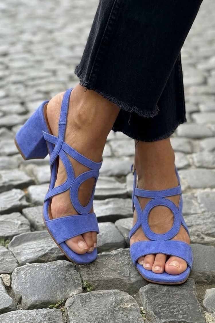 VALENTINA™ - VIBRANT LOW-HEEL SANDALS