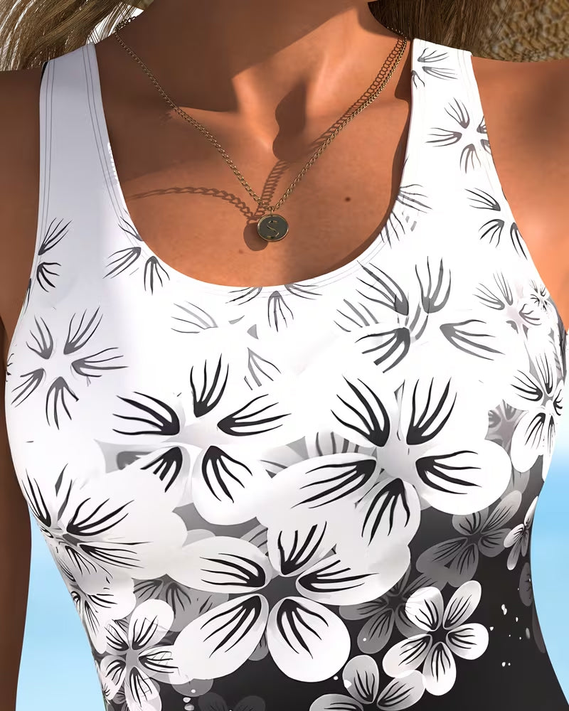 NOVA™ - FLORAL PRINT ONE-PIECE SWIMSUIT