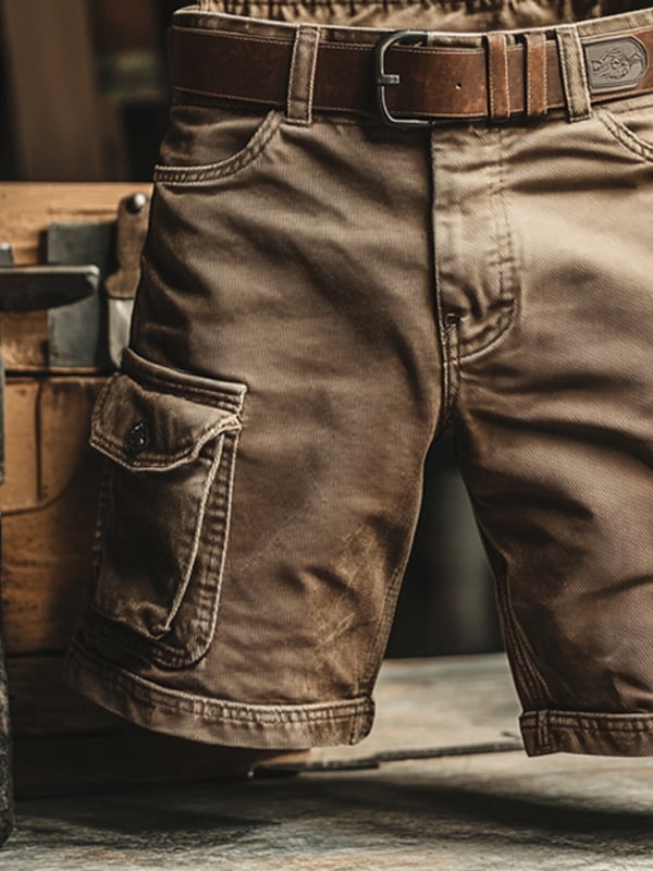 CORALIE™ - RETRO CARGO SHORTS