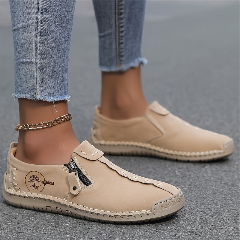 ELIRA™ - SLIP-ON ZIP LOAFERS