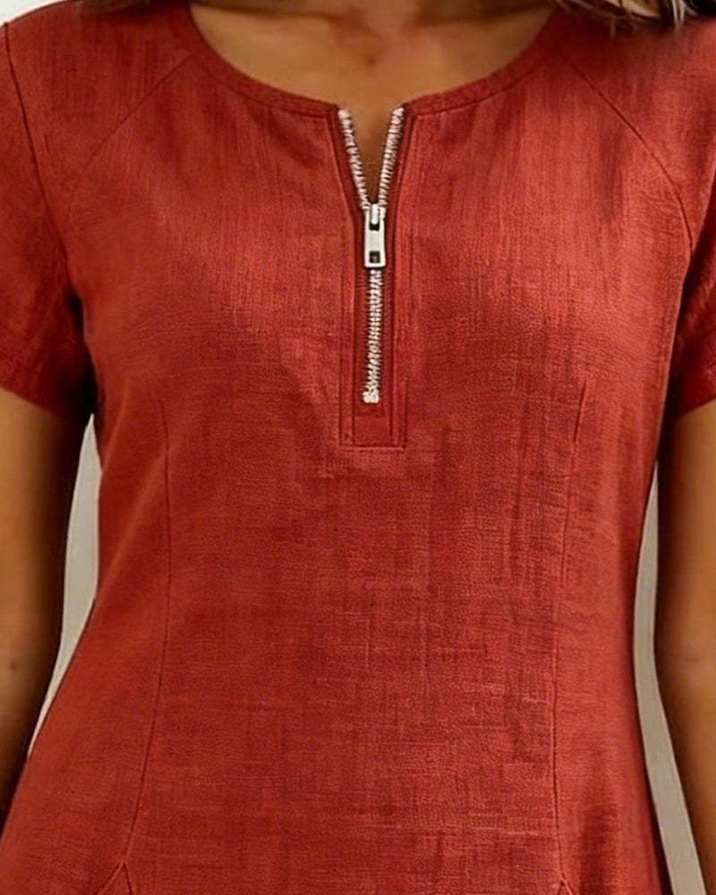 LINA™ - RELAXED A-LINE DRESS