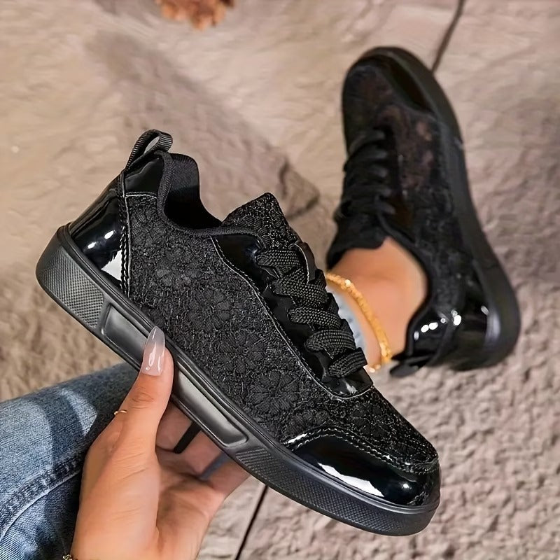 CAMILLE™ - FLORAL LACE SNEAKERS