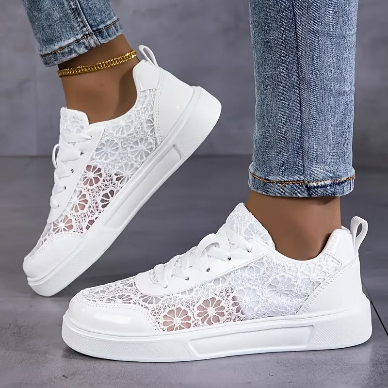 CAMILLE™ - FLORAL LACE SNEAKERS