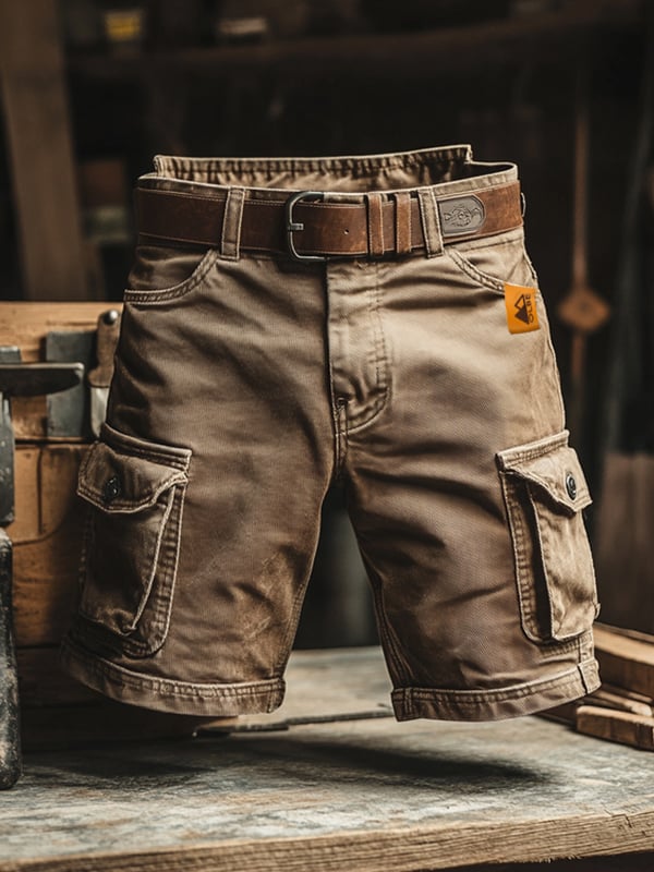 CORALIE™ - RETRO CARGO SHORTS