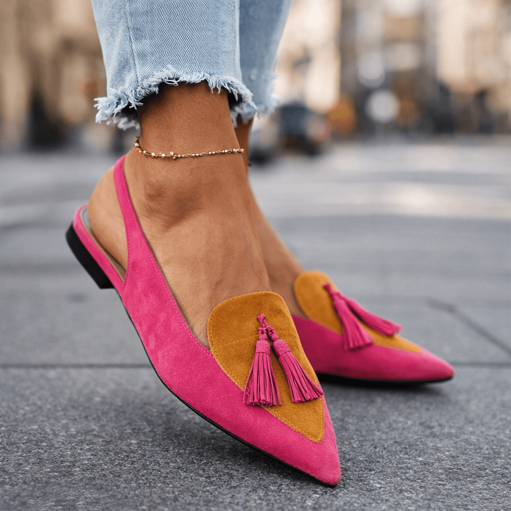 GISELLE™ - TASSEL POINTED SANDALS
