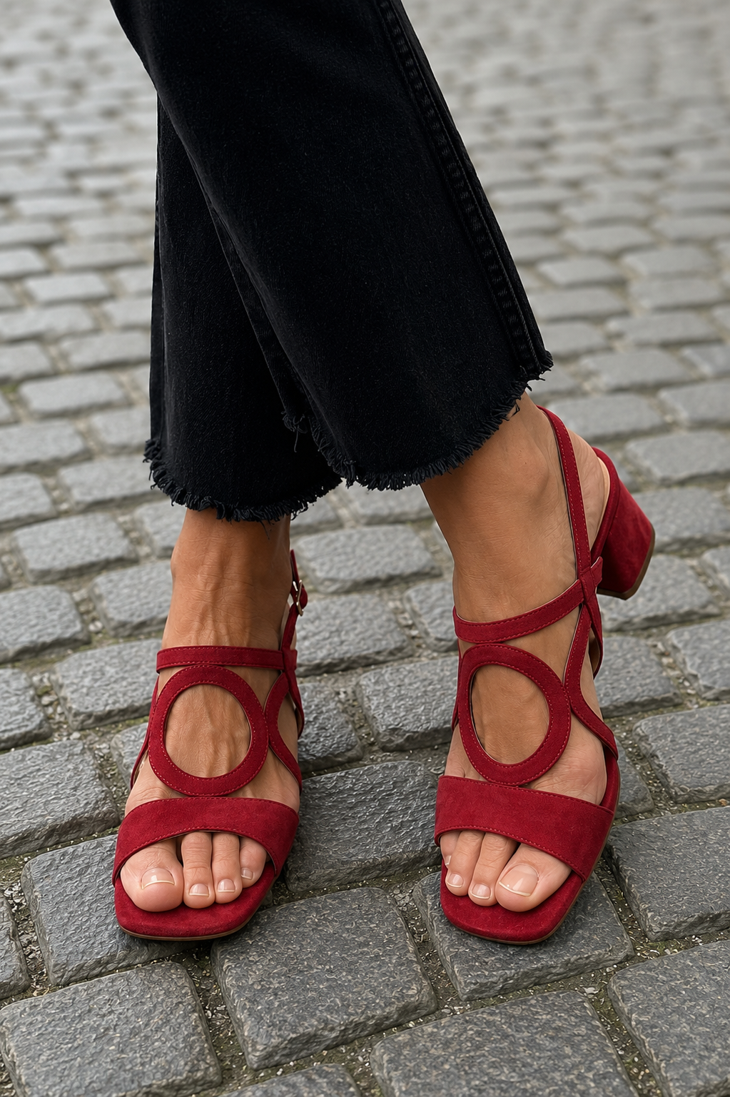 VALENTINA™ - VIBRANT LOW-HEEL SANDALS