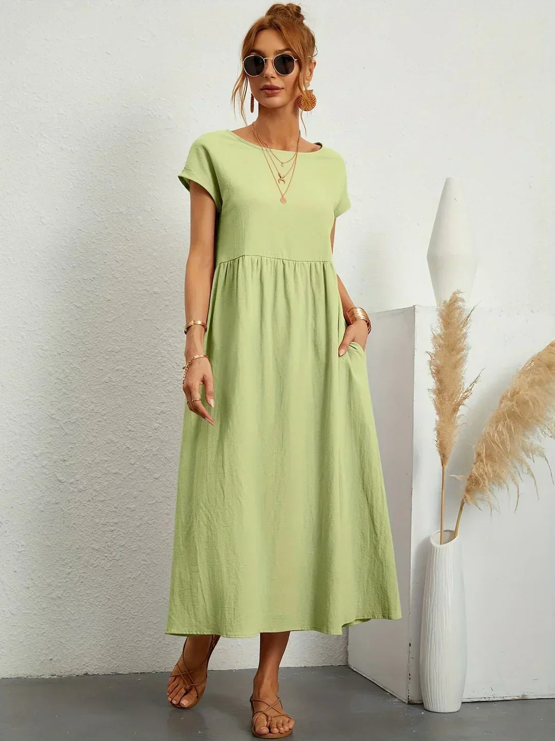 GABRIELLE™ - FLOWING MIDI DRESS