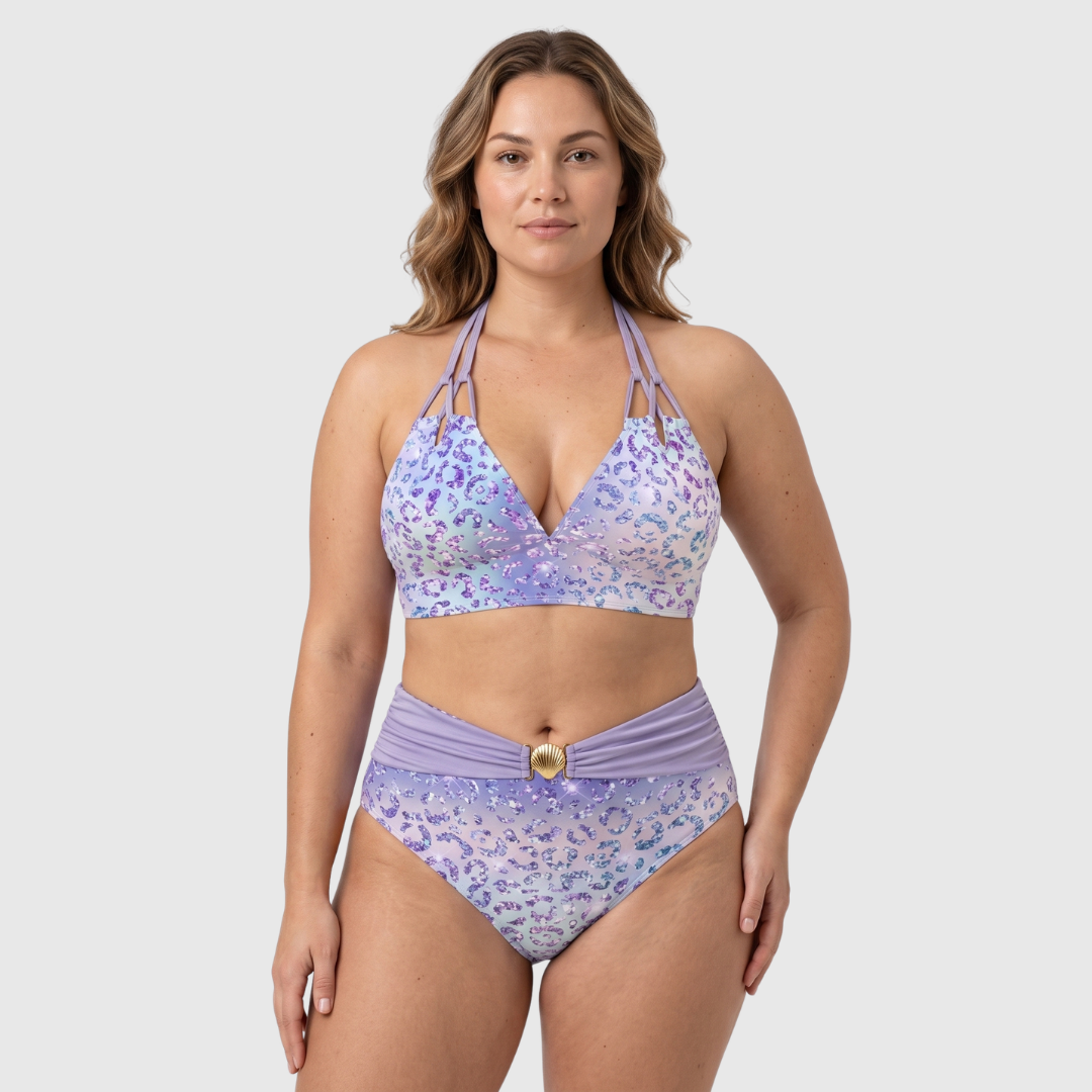 HESTER™ - RING-DETAIL HALTER BIKINI