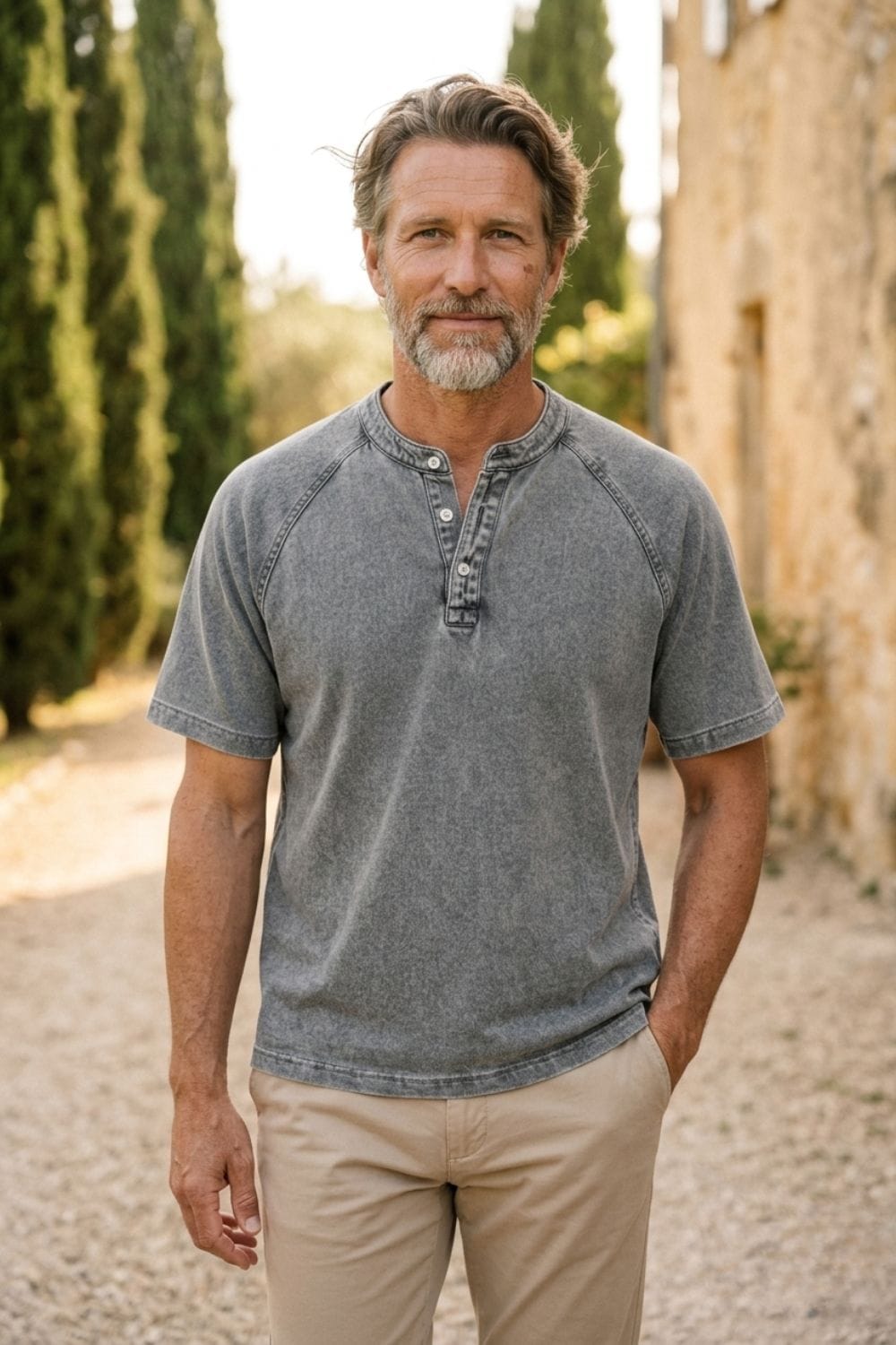 CAZEL™ - NAUTICAL HENLEY SHIRT