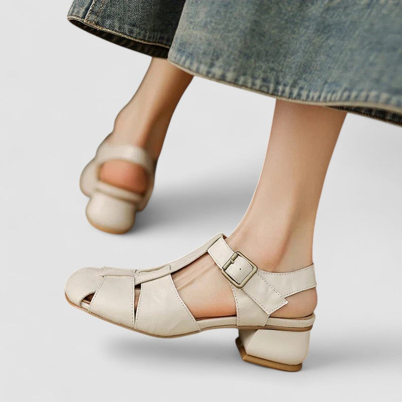 AMELIA™ - WIDE HEEL SHOES