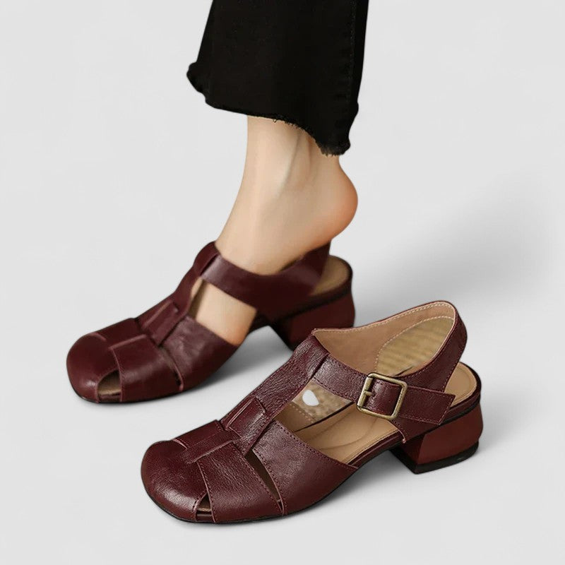 AMELIA™ - WIDE HEEL SHOES