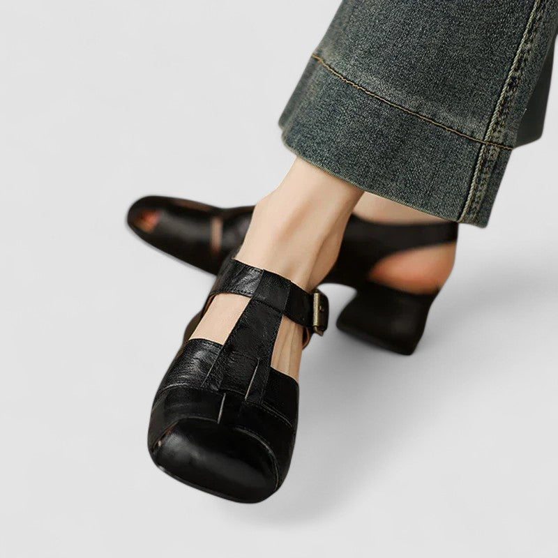 AMELIA™ - WIDE HEEL SHOES