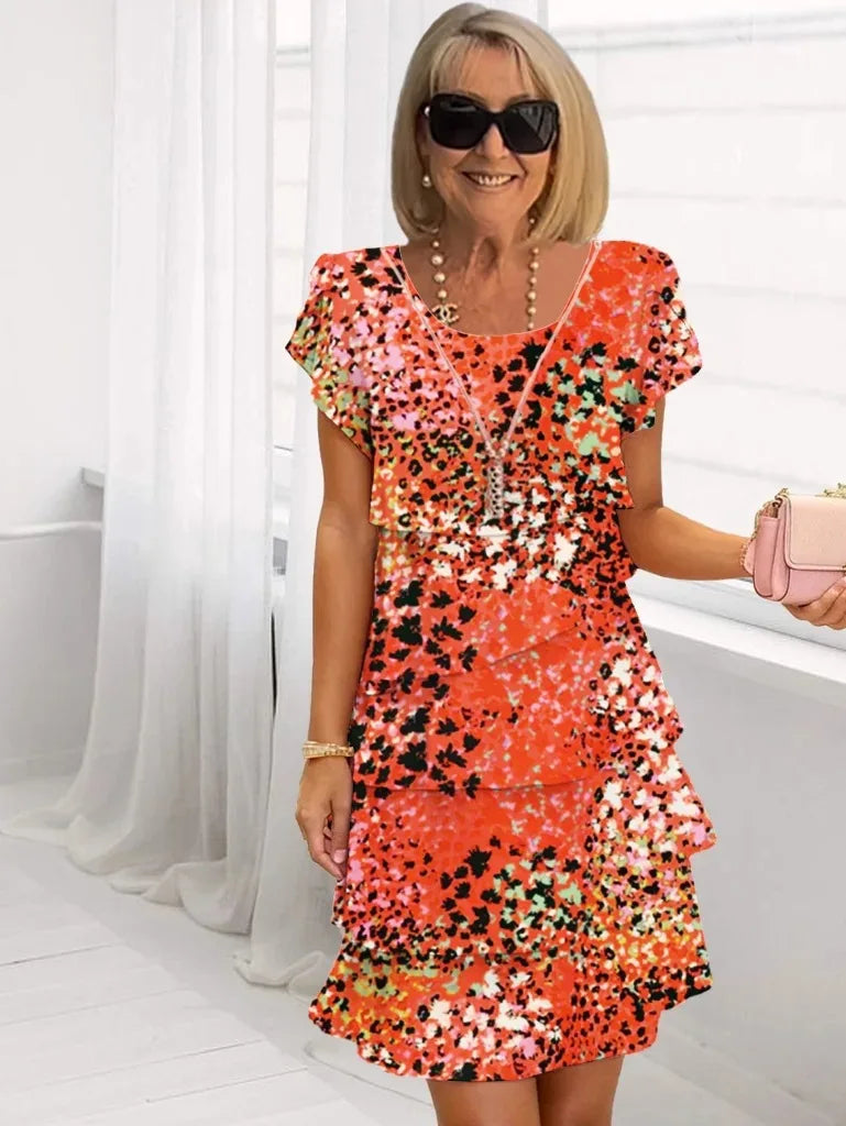 BRIGITTE™ - BOLD FLOW DRESS