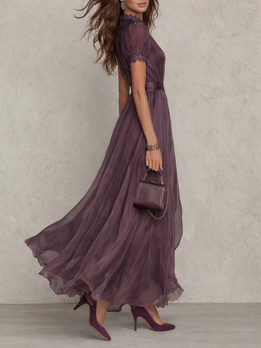 VIOLETTE™ - PURPLE FLOW DRESS