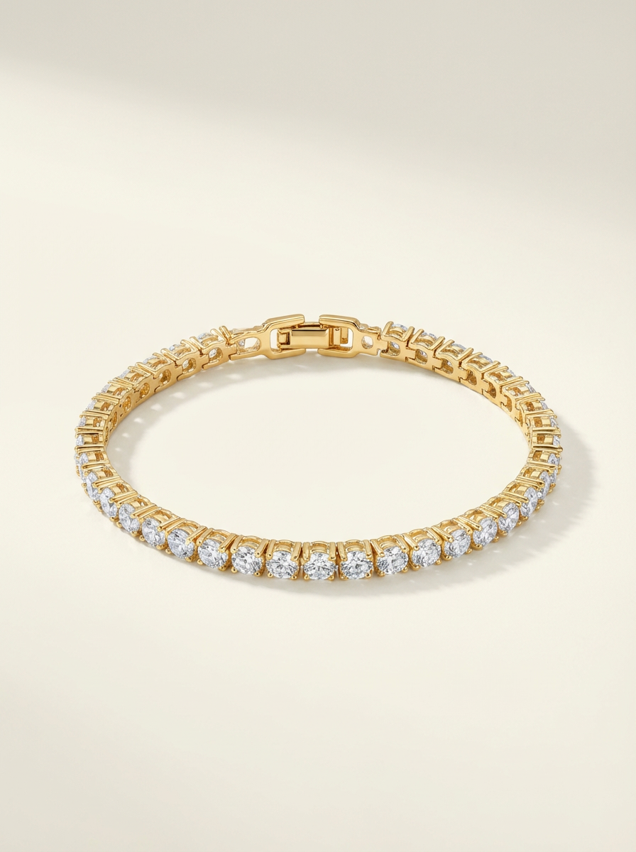 VALERIA™ - TENNIS BRACELET WITH MOISSANITE
