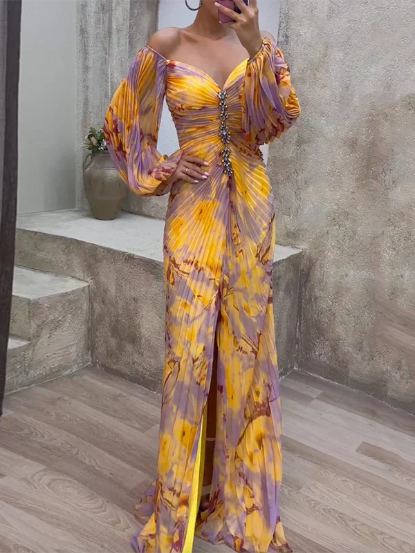 MAILI™ - ELEGANT FITTED MAXI DRESS
