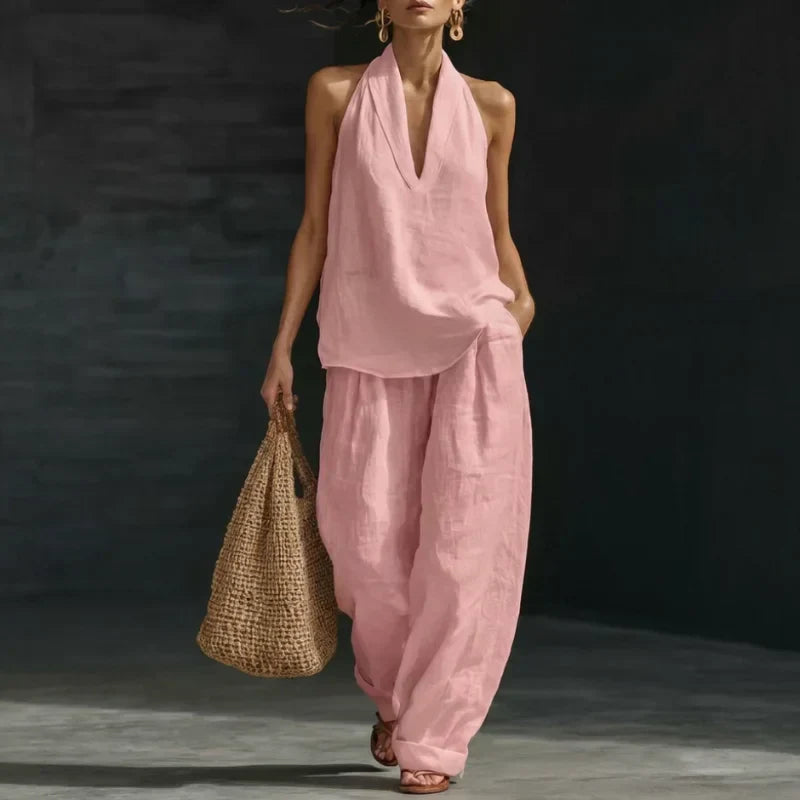 AINHOA™ - BATWING SLEEVE TWO-PIECE SET