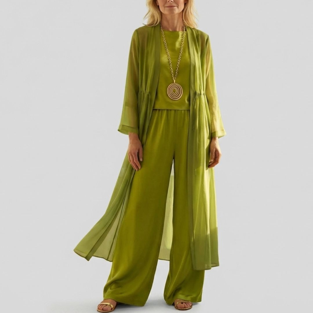 ELVIRA™ - THREE-PIECE CARDIGAN SET