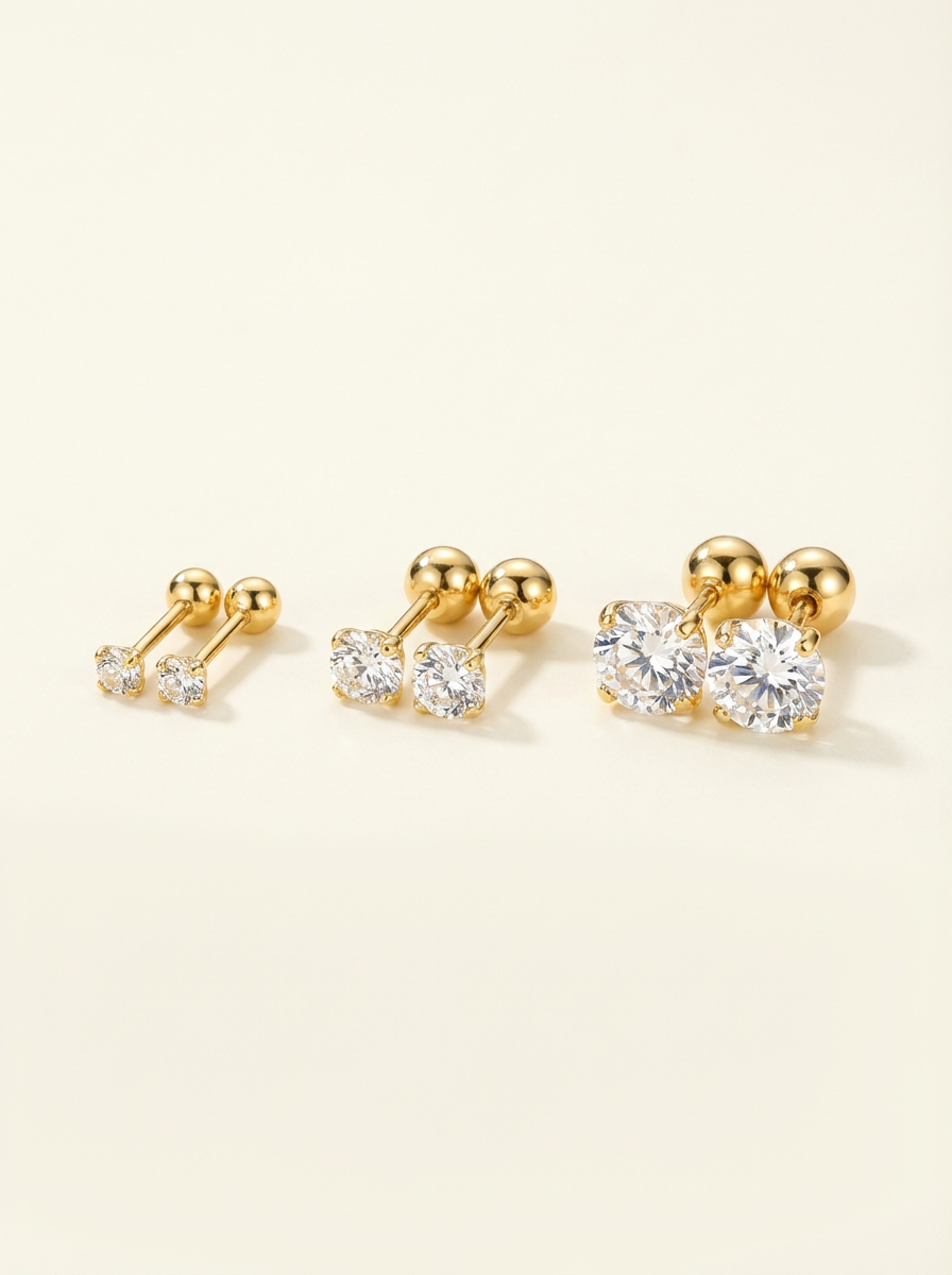 TRIOSPARK™ - ELEGANT EARRINGS SET OF 3 PAIRS