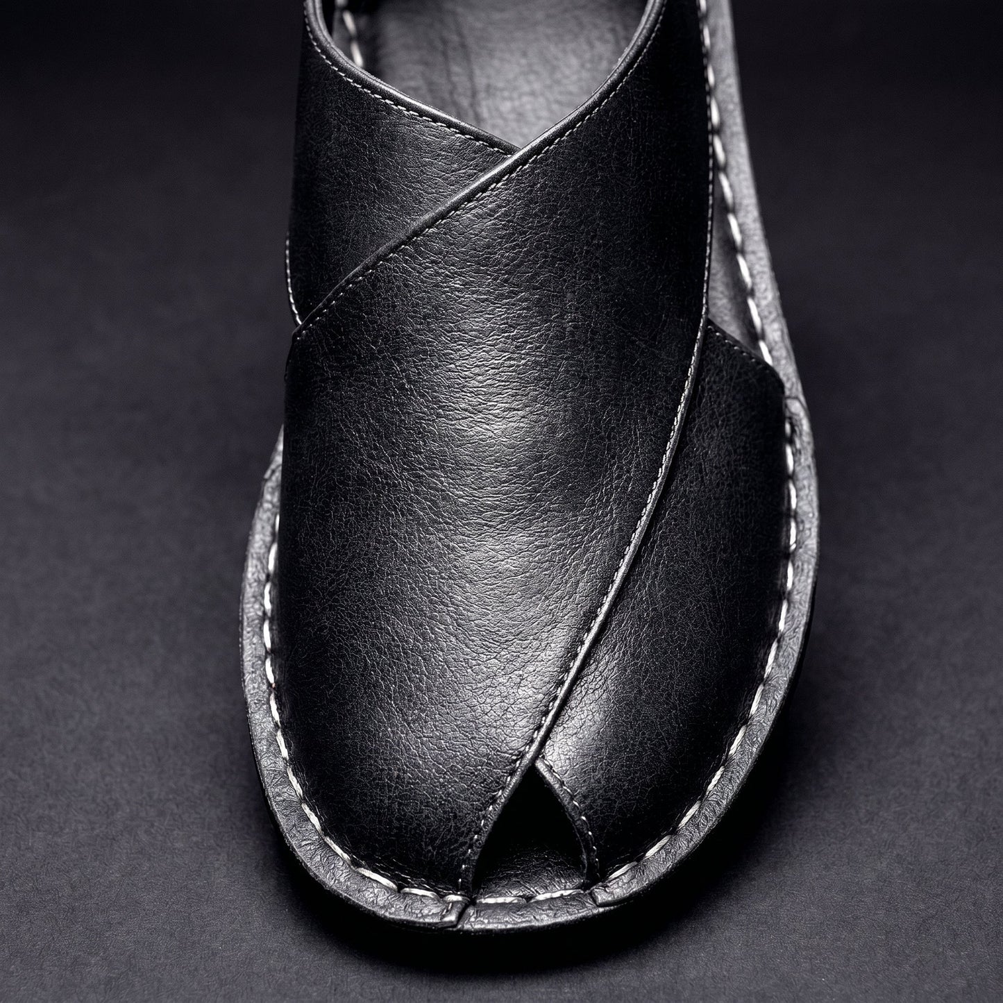 STEFANO™ - STITCHED SLIP-ON MULES