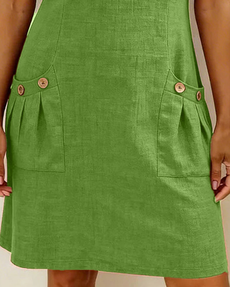 LINA™ - RELAXED A-LINE DRESS