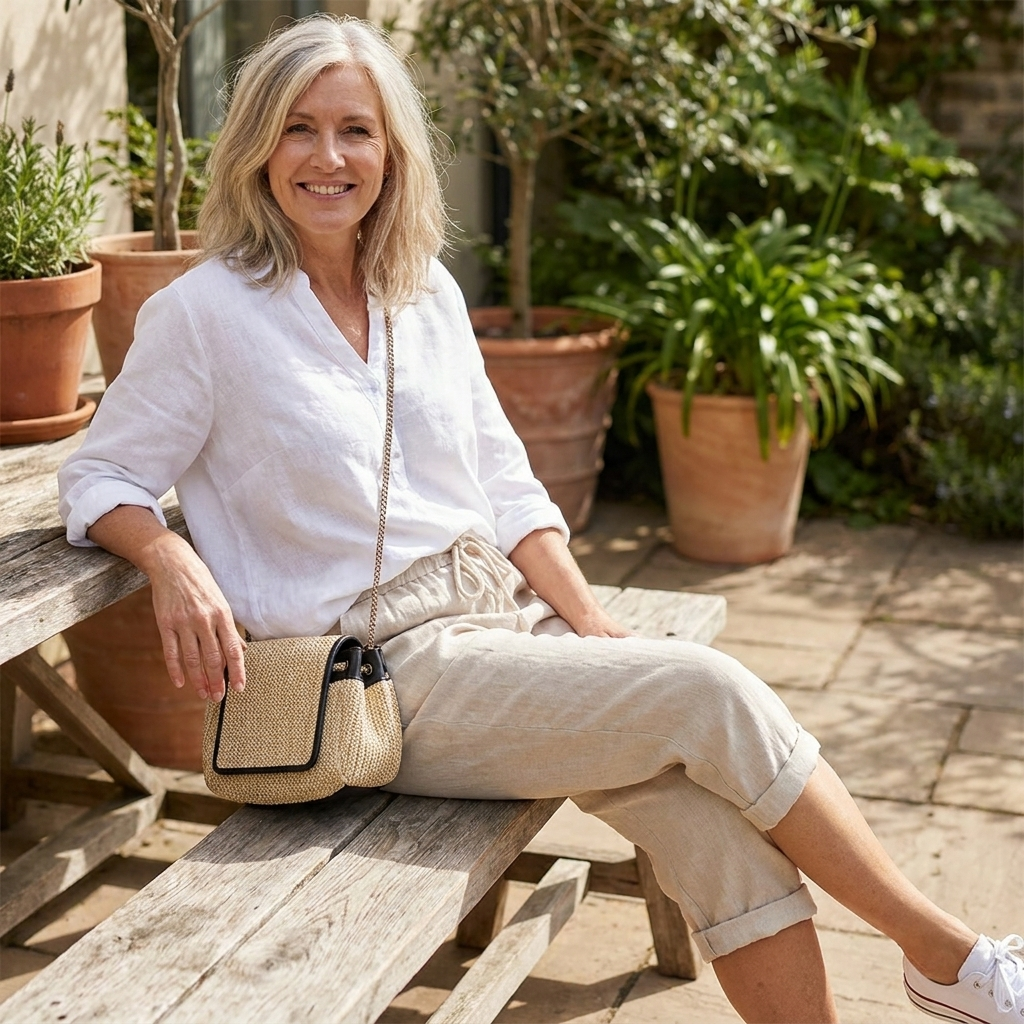 LALUNA™ - COTTON LINEN SHORTS