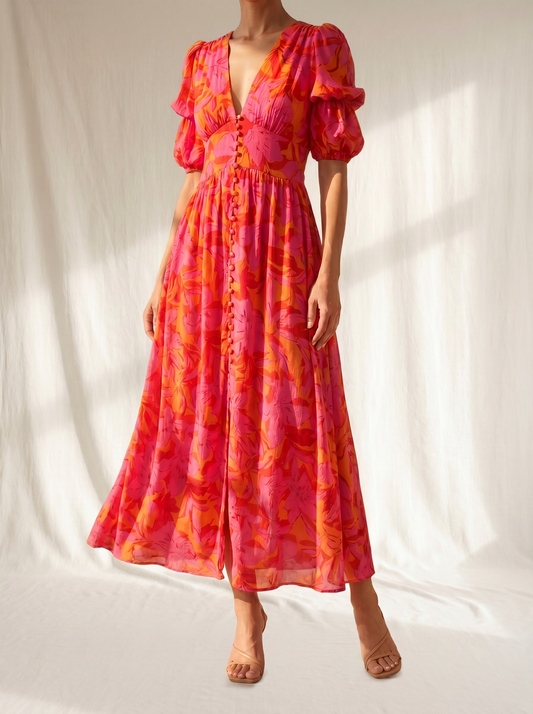 ARMONIA™ - SUNSET GLOW MAXI DRESS