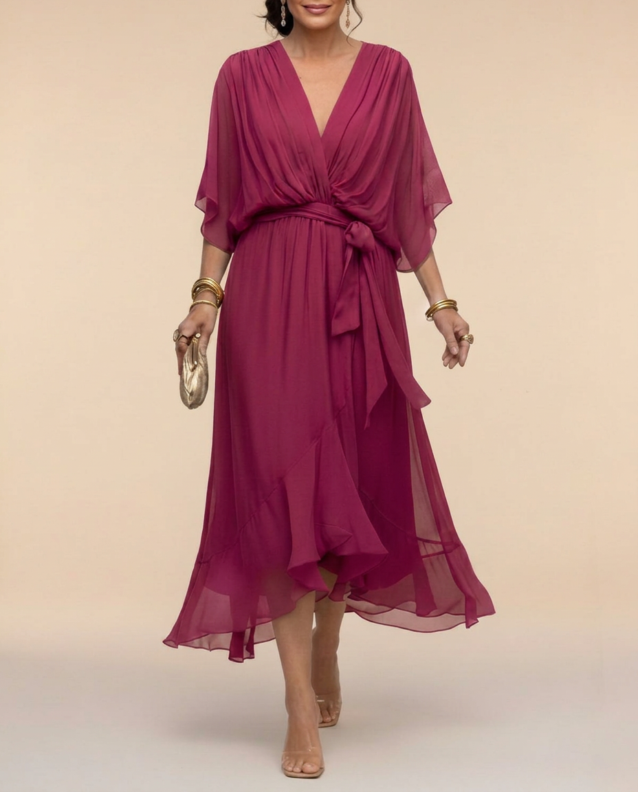 AURELIA™ - MULTICOLOUR FLOW DRESS