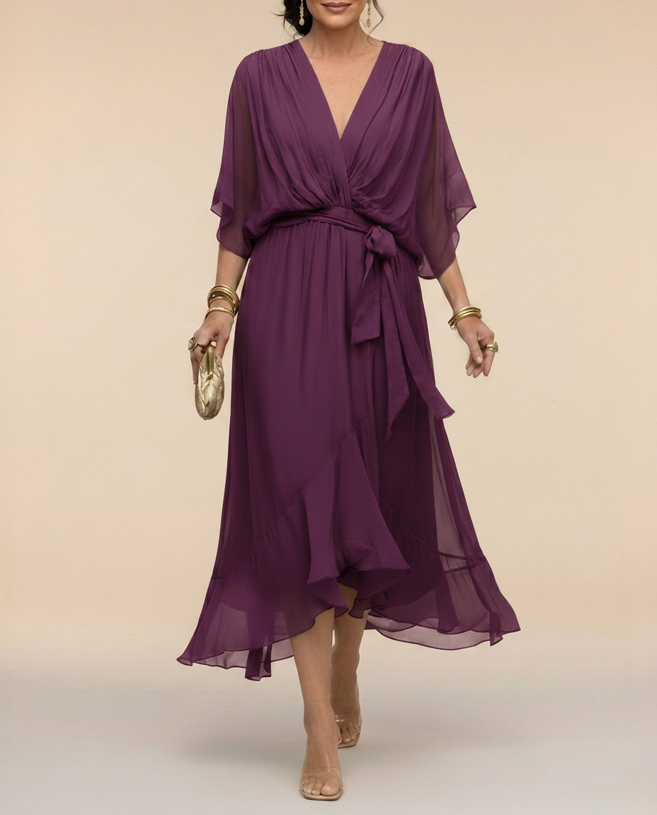 AURELIA™ - MULTICOLOUR FLOW DRESS