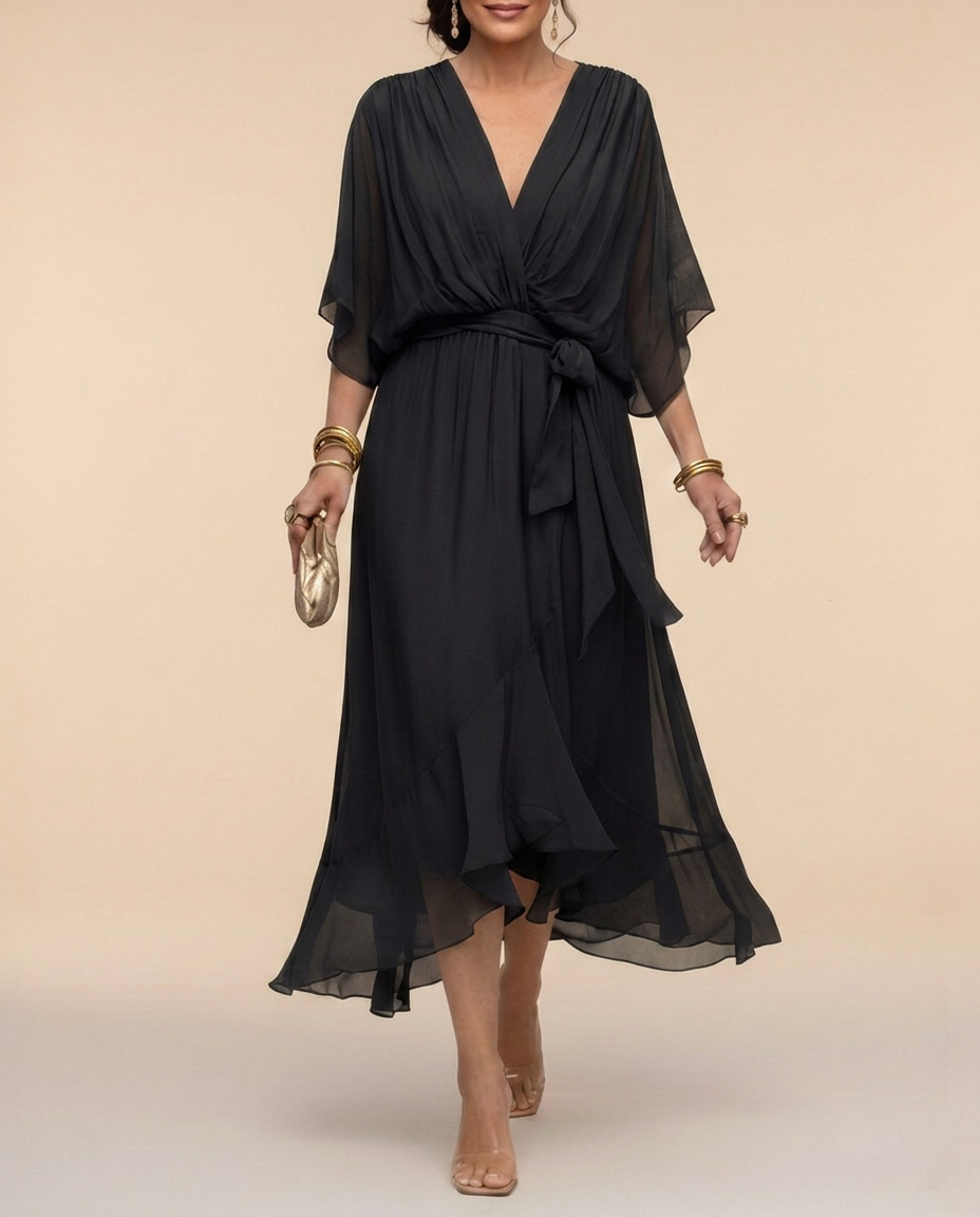 AURELIA™ - MULTICOLOUR FLOW DRESS