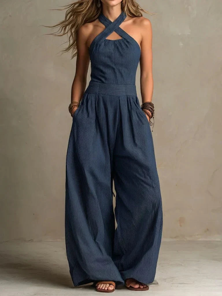 Antaradus - Ariana Elegant Crossover Jumpsuit