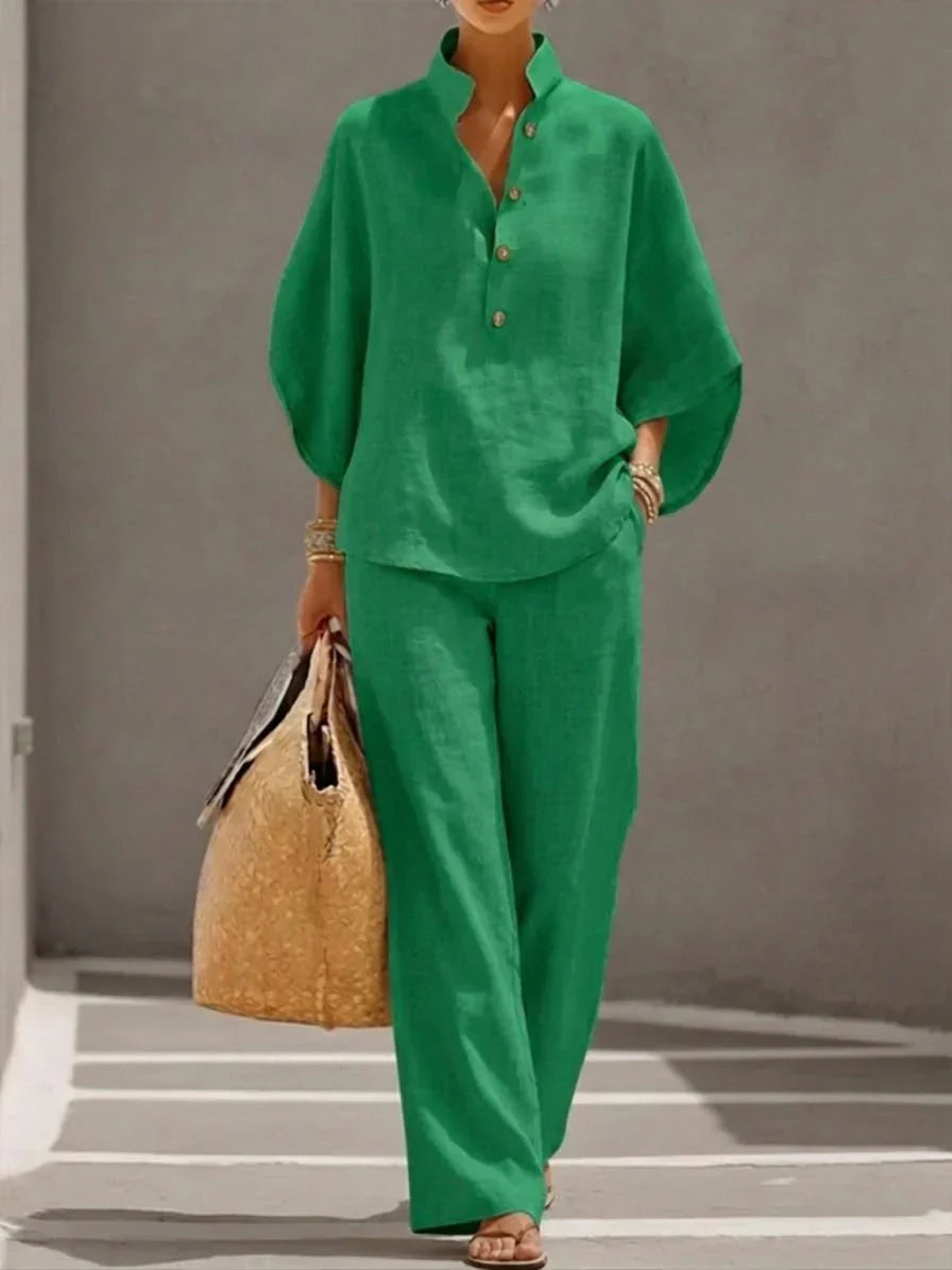 MARIBEL™ - BATWING SLEEVE TWO-PIECE SET