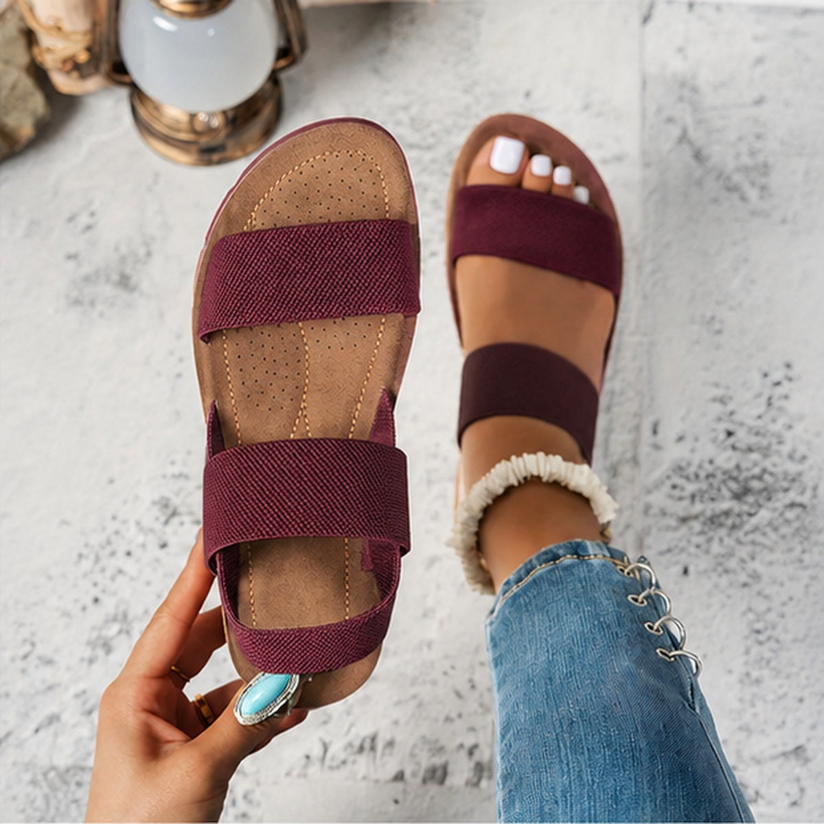 BREEZESTRIDE™ - OVERSIZED SUMMER SANDALS
