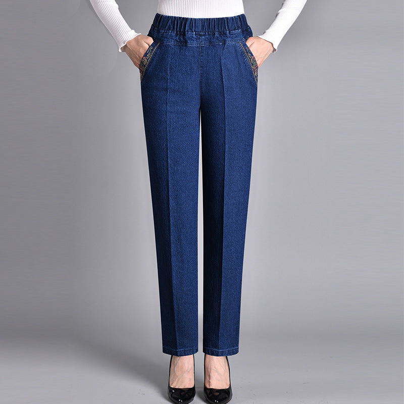 LALUNA™ - ELASTICATED JEANS