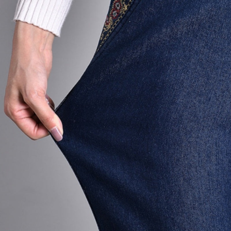 LALUNA™ - ELASTICATED JEANS