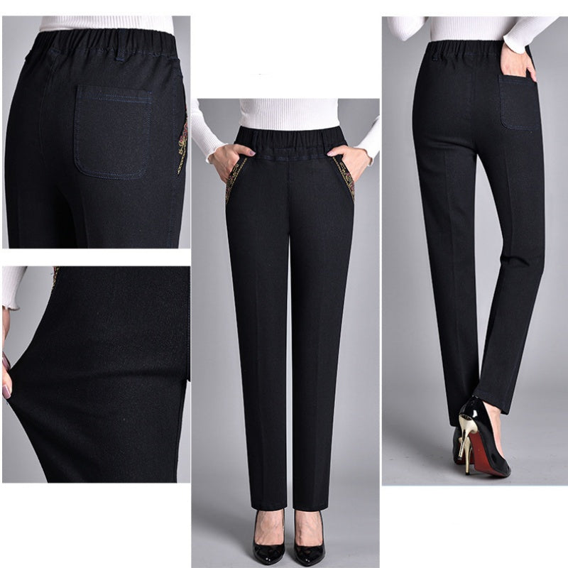 LALUNA™ - ELASTICATED JEANS
