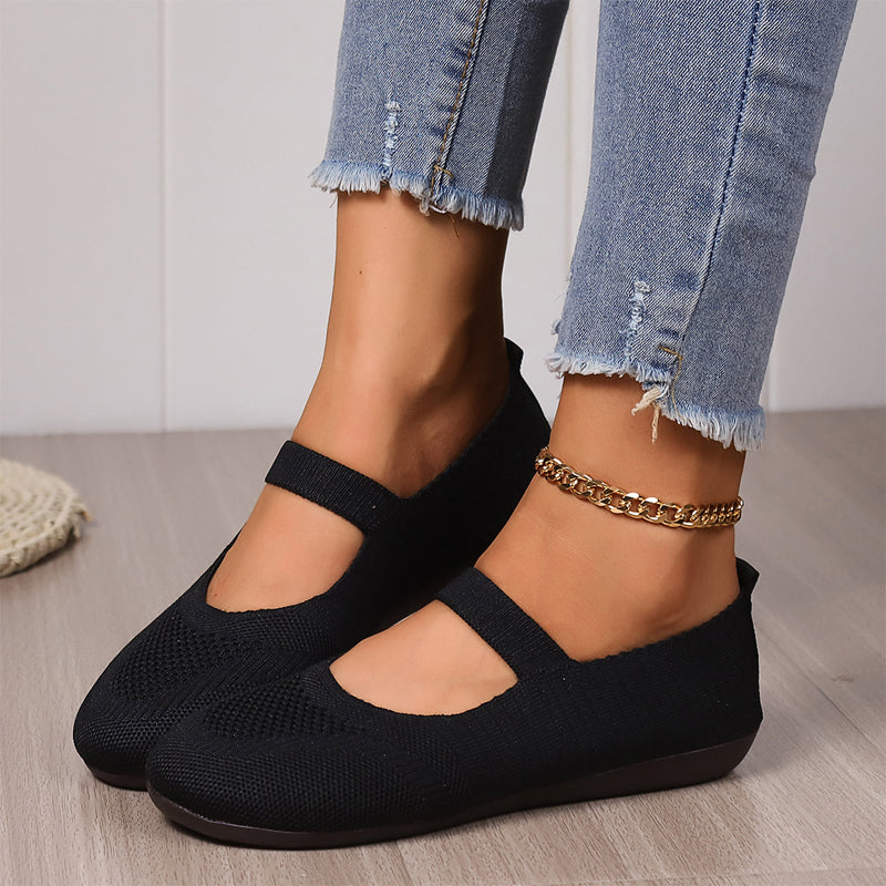 VALERIE™ - KNIT BALLET FLATS