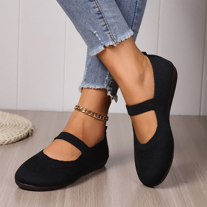 VALERIE™ - KNIT BALLET FLATS