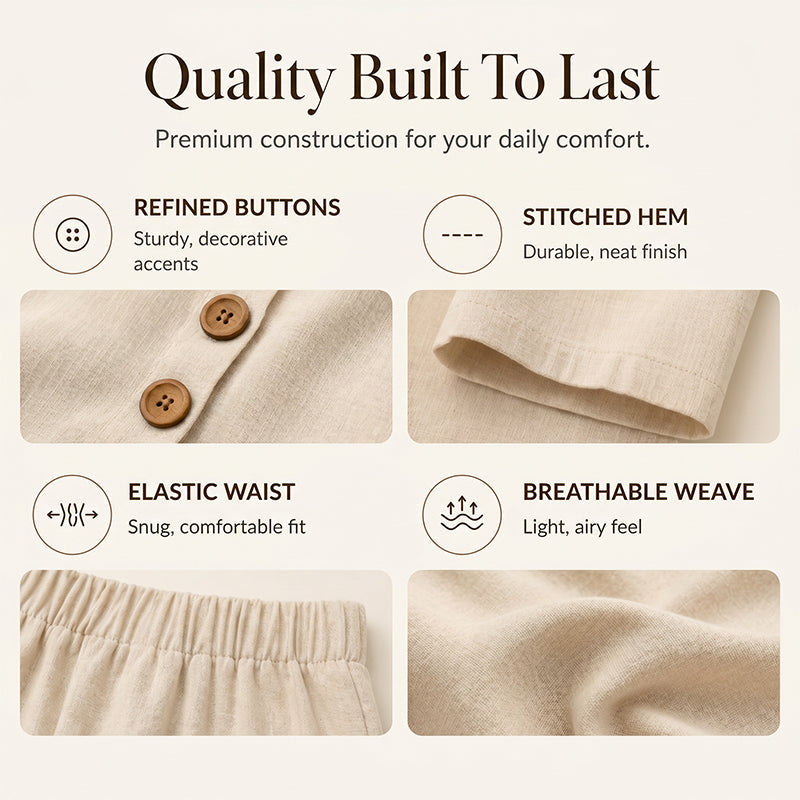 MARISOL™ - RELAXED TOP & TROUSERS SET