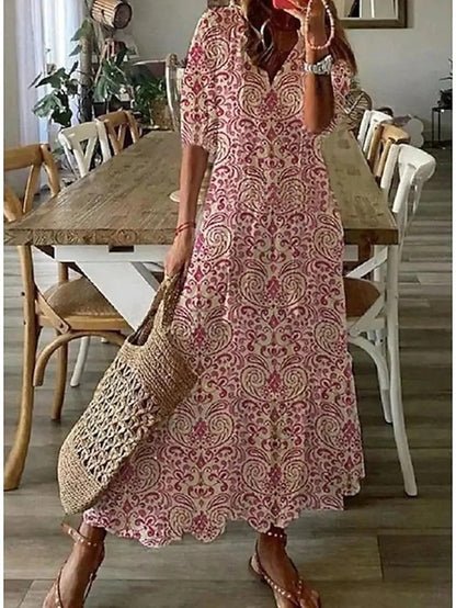 ANOUK™ - POMPON-TIE MIDI DRESS