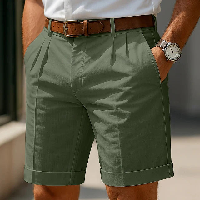 LUCA™ - PLEATED BERMUDA SHORTS