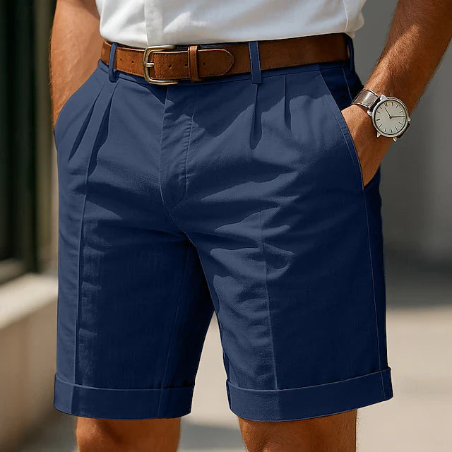 LUCA™ - PLEATED BERMUDA SHORTS