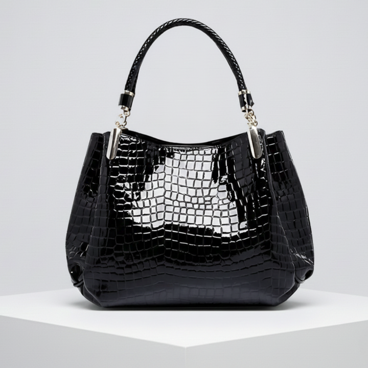 MONTELISSE™ - CROCODILE TEXTURE SHOULDER BAG