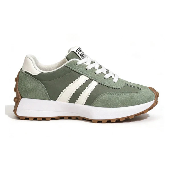 RETROLACE™ - STRIPE LACE-UP SNEAKER